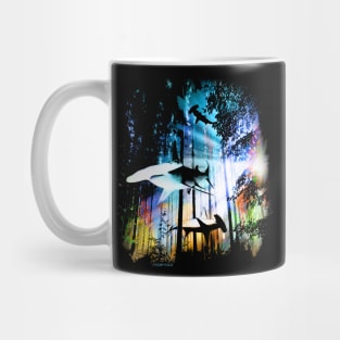 Hammerhead Shark Forest Mug